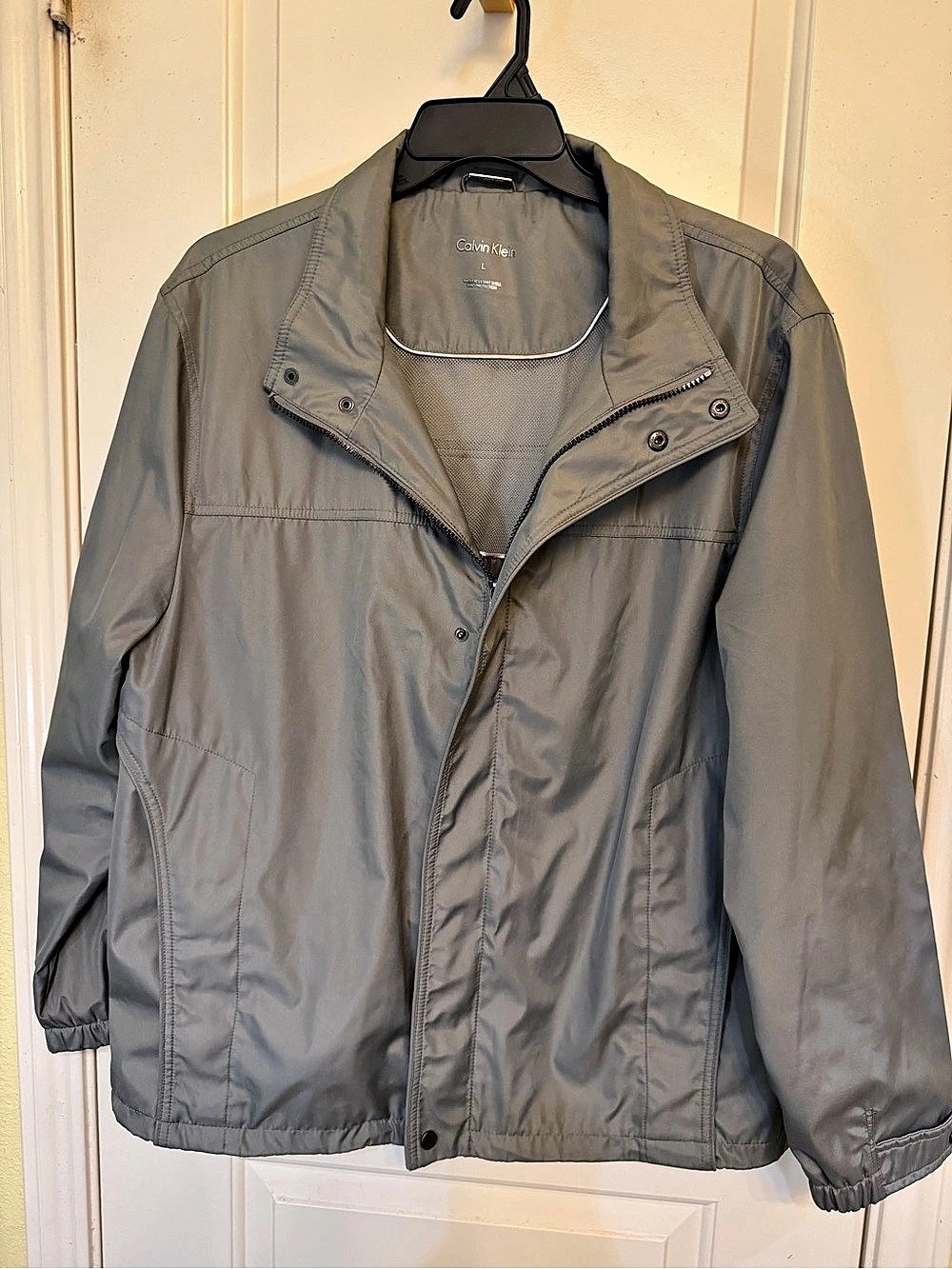 Calvin Klein Water Resistant Shell Wind Protection Jacket Men's Large